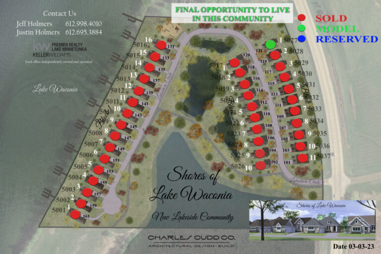 The Shores of Lake Waconia Charles Cudd Custom Home Builders