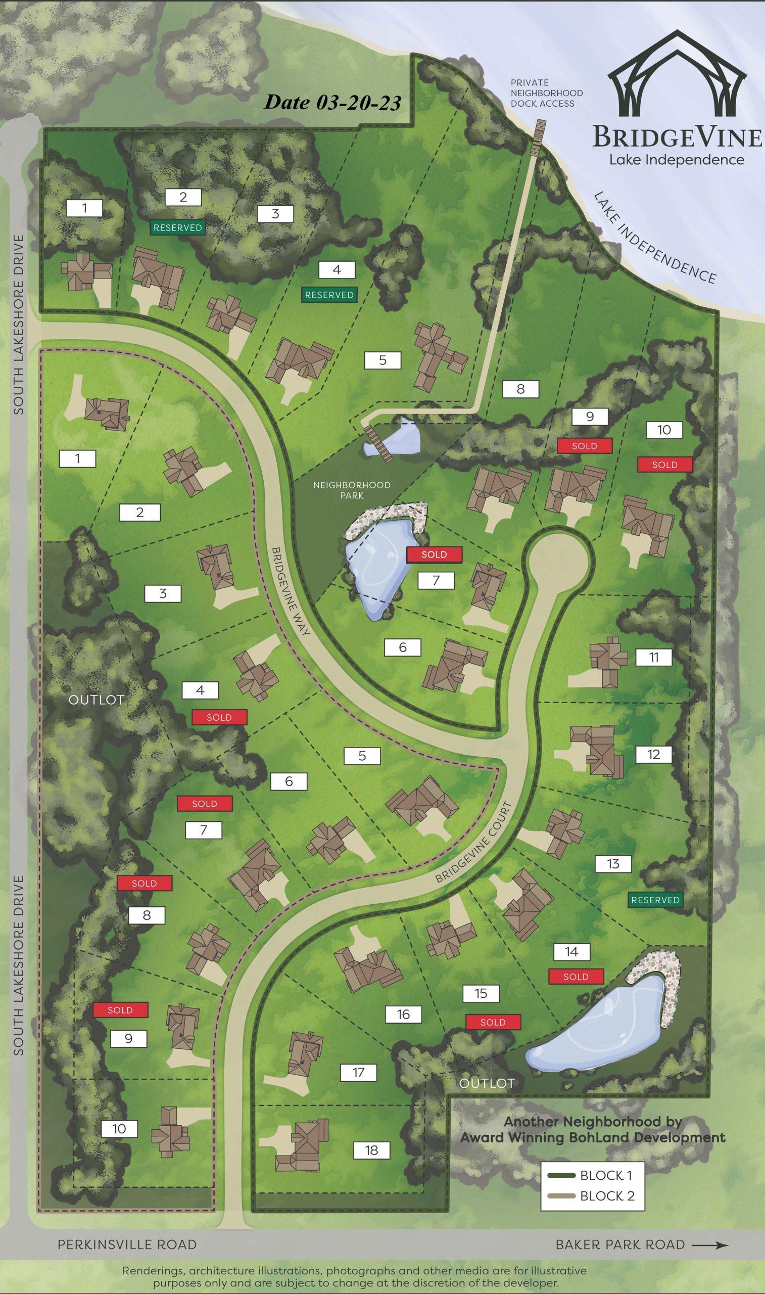 Lake Independence, MN New Home Lots Bridgevine New Home Community